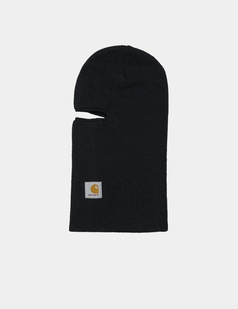 WIP maschera di stoccaggio nero cappuccio CARHARTT